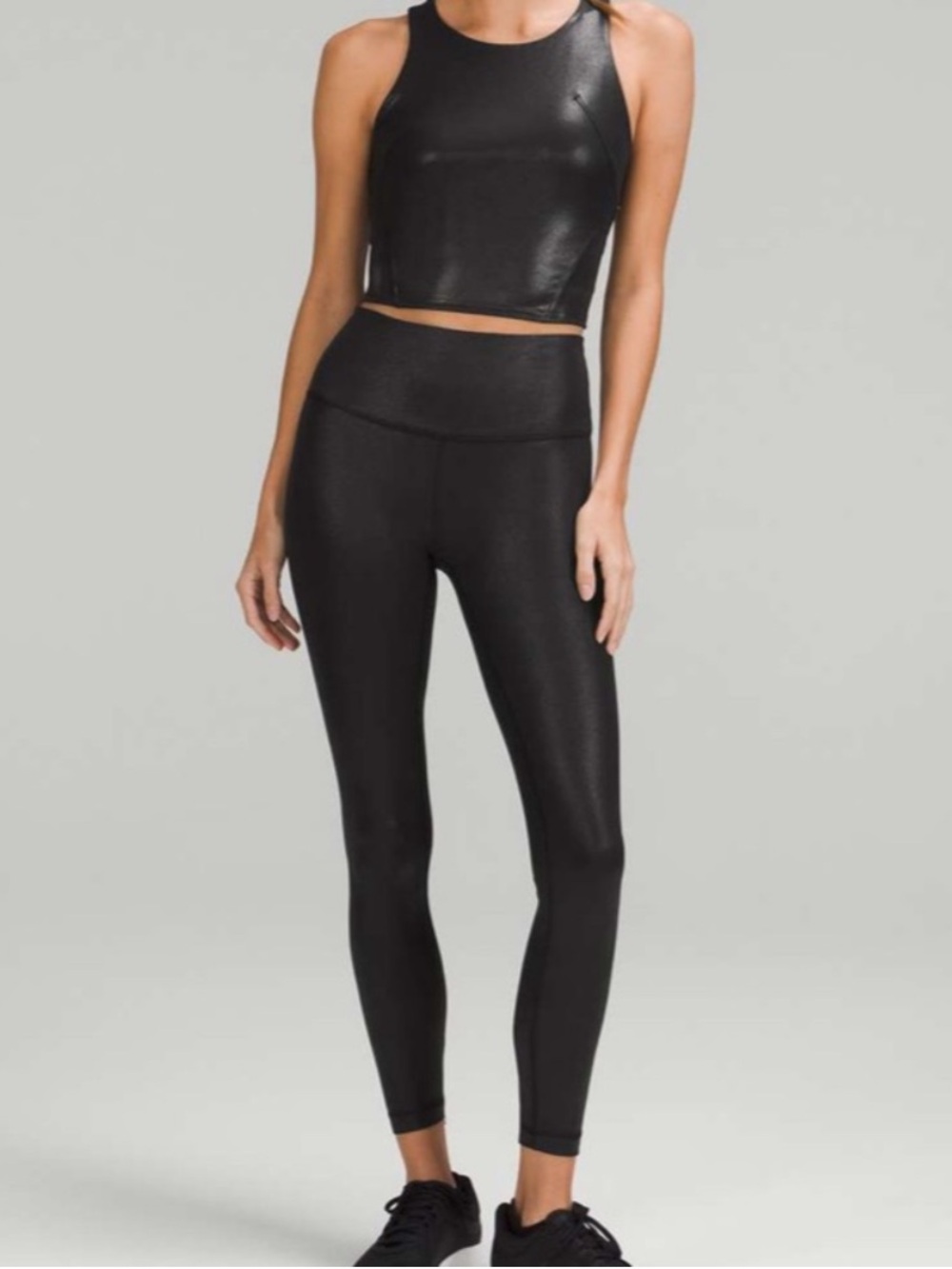 lululemon Wunder Train High-Rise Tight 25” Foil | Size 4 |